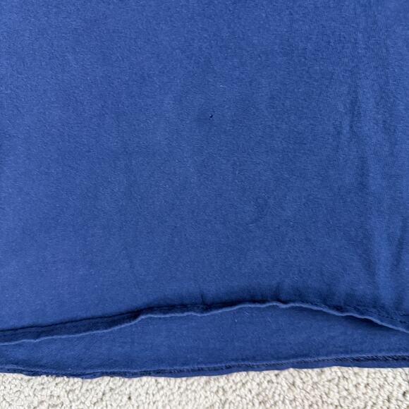 Simply Southern Shirt Womens Large Blue Decks Docks Flip Flops Dog Turtle READ - Picture 8 of 12